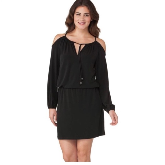 Michael Kors Black Cold Shoulder 